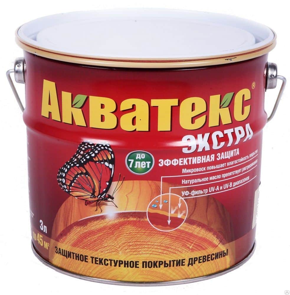 Пропитка для дерева Акватекс-Экстра 10л дуб *