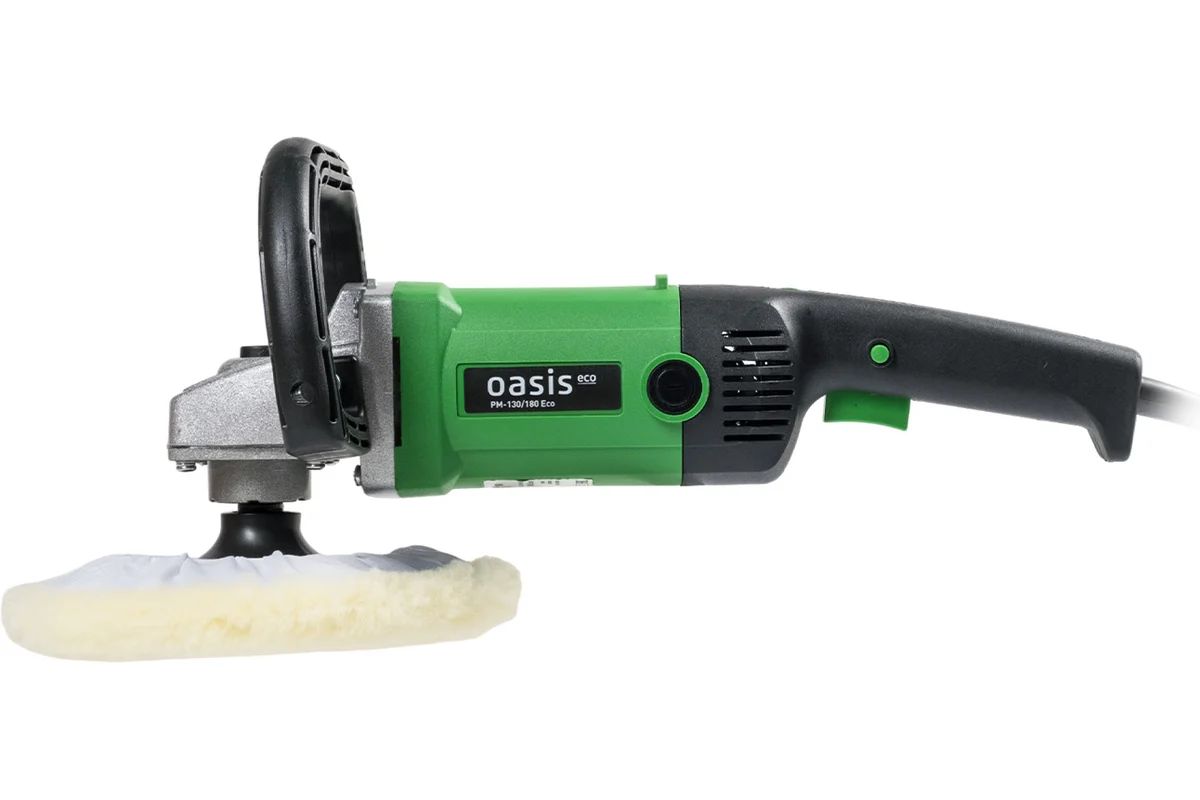 Полировальная машина Oasis Eco PM-130/180 Eco (1300Вт, 800-3200 об/мин)