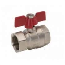 Кран шаровый бабочка 1/2" г-г Frap