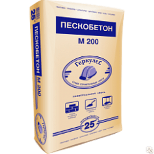 Пескобетон Геркулес М-200 GS-12 30кг