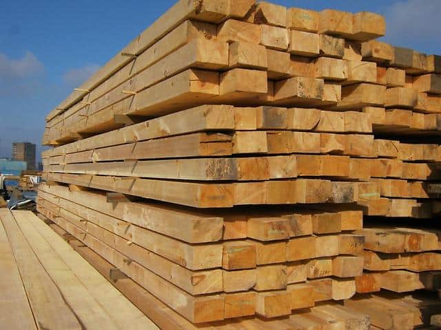 Брус 100х150х6 естественной влажности 1-2 сорт АКЦИЯ