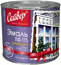 Эмаль ПФ115  Синяя 2кг "Сайвер" *