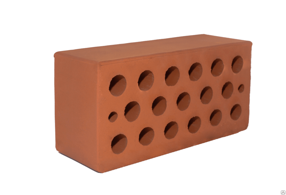 Кирпич облицовочный М150 красный