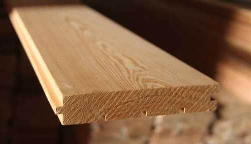 Доска пола лиственница 28х115мм 3м "BC" *