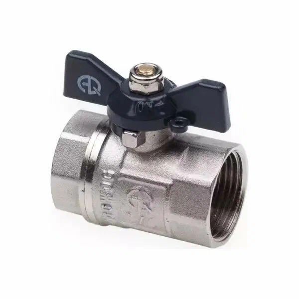 Кран шаровый бабочка 3/4" г-г AQualink
