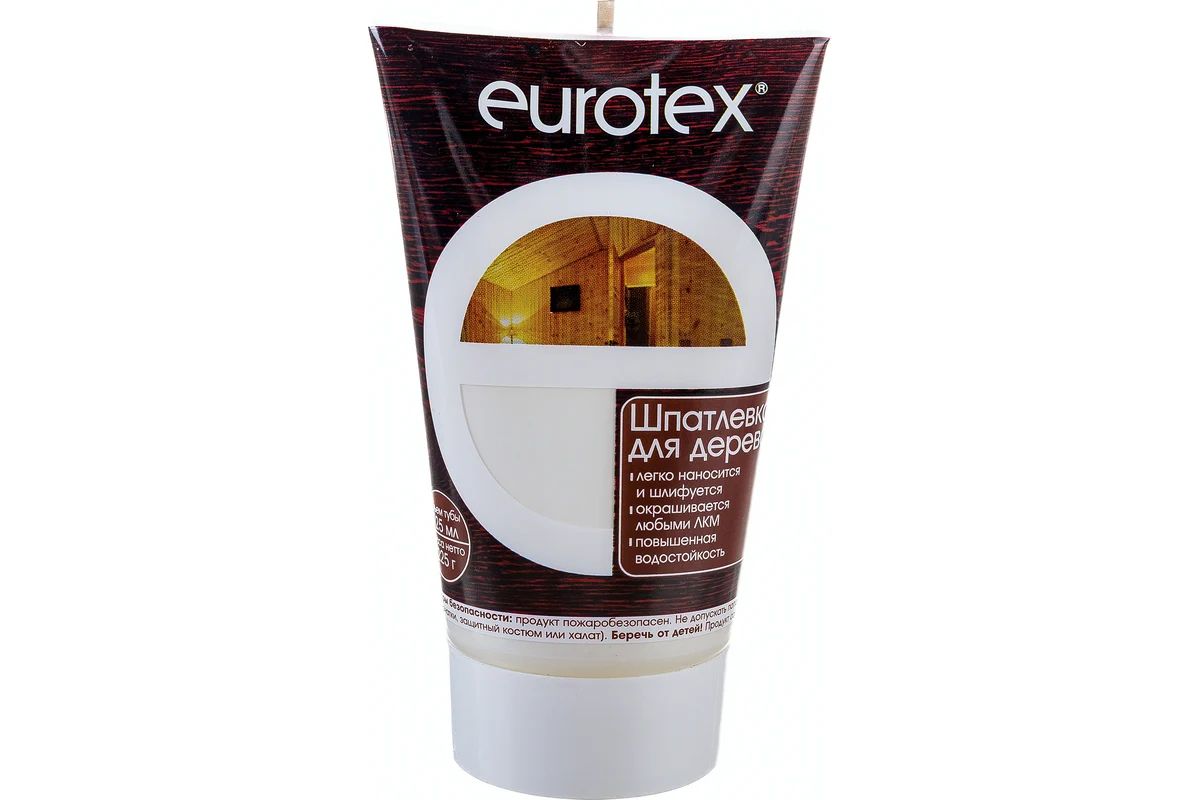 Шпатлевка по дереву EUROTEX 0,225кг сосна