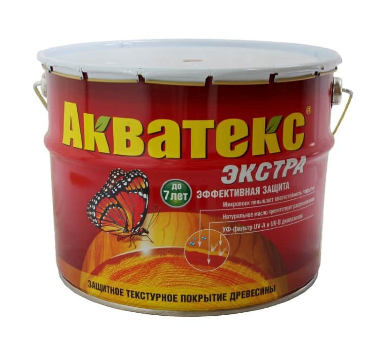 Пропитка для дерева Акватекс-Экстра  3л каштан *