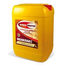 Wood master Огнебиозащитный состав Фенилакс 11кг 1 группа *