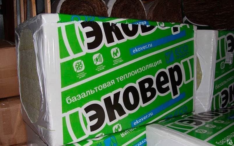 Утеплитель минераловатный ЭКОВЕР ЛАЙТ  50х600х1000мм (12 шт)