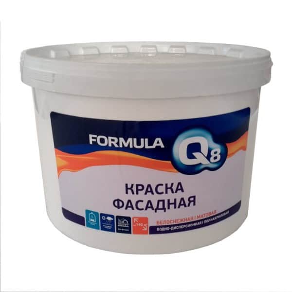 Краска Фасадная "Формула" 13 кг. Белая Матовая *