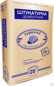 штукатурка цементная